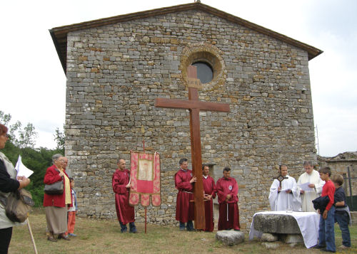 la badia durante una festa